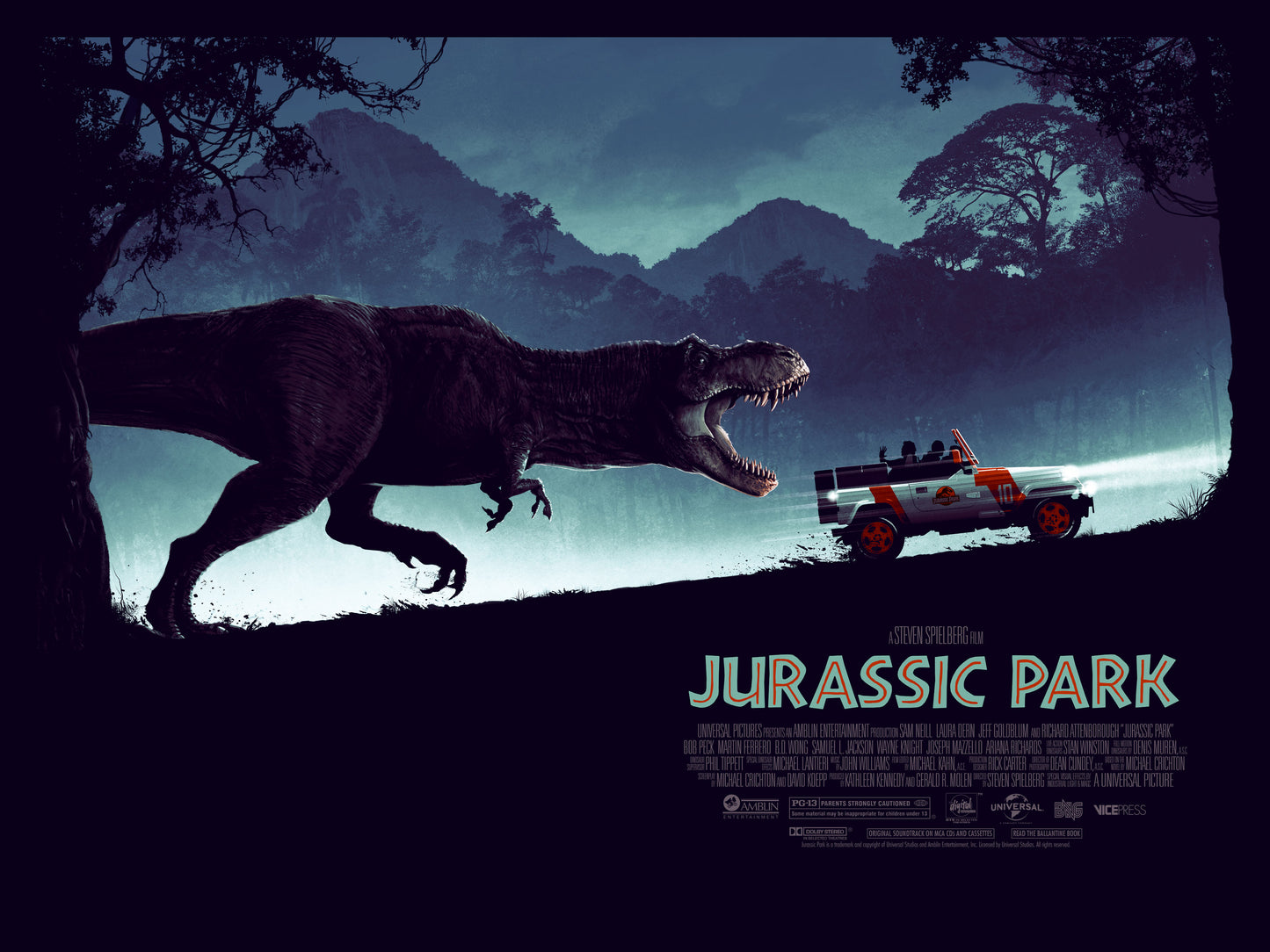 Matt Ferguson "Jurassic Park" Quad Variant