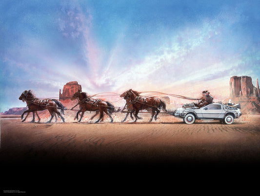 Drew Struzan "Back to the Future: Part III" Art Print