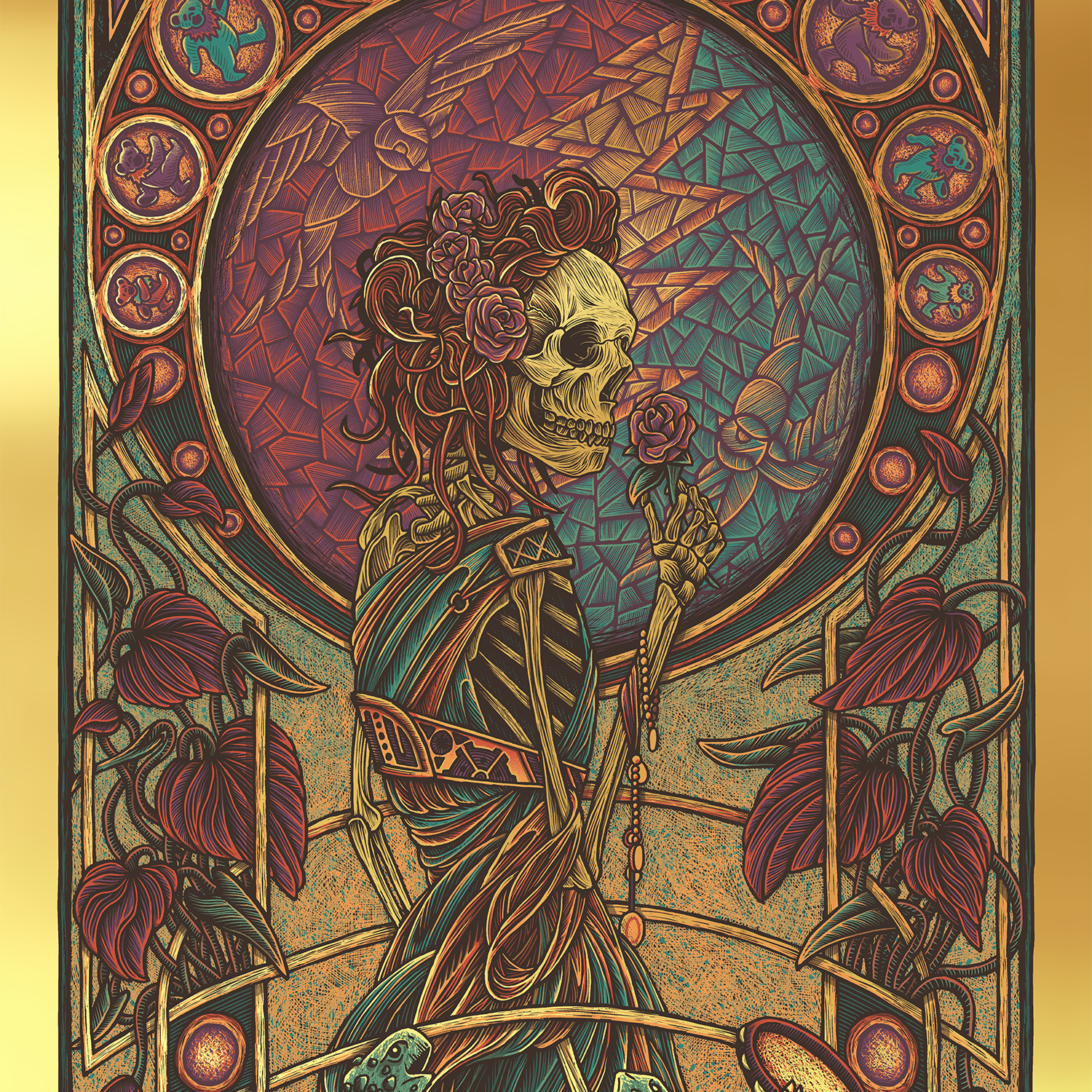 Luke Martin "Grateful Dead" Variant Foil