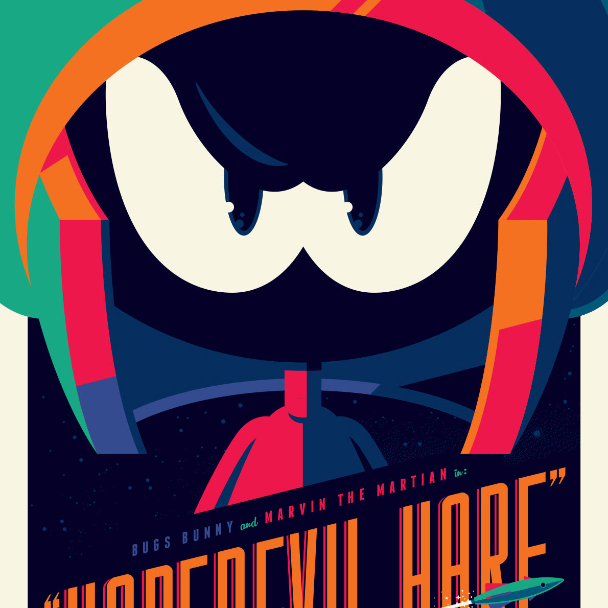 Tom Whalen "Haredevil Hare" Variant