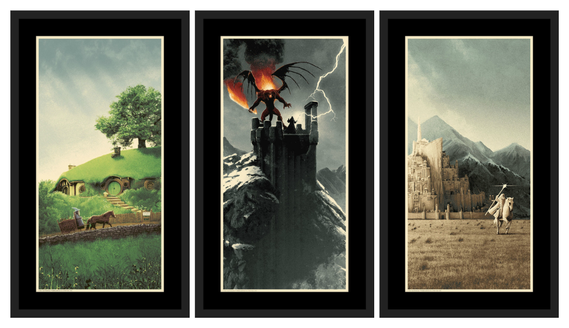 Matt Ferguson "The Lord of the Rings Trilogy" Set & Charity Pin