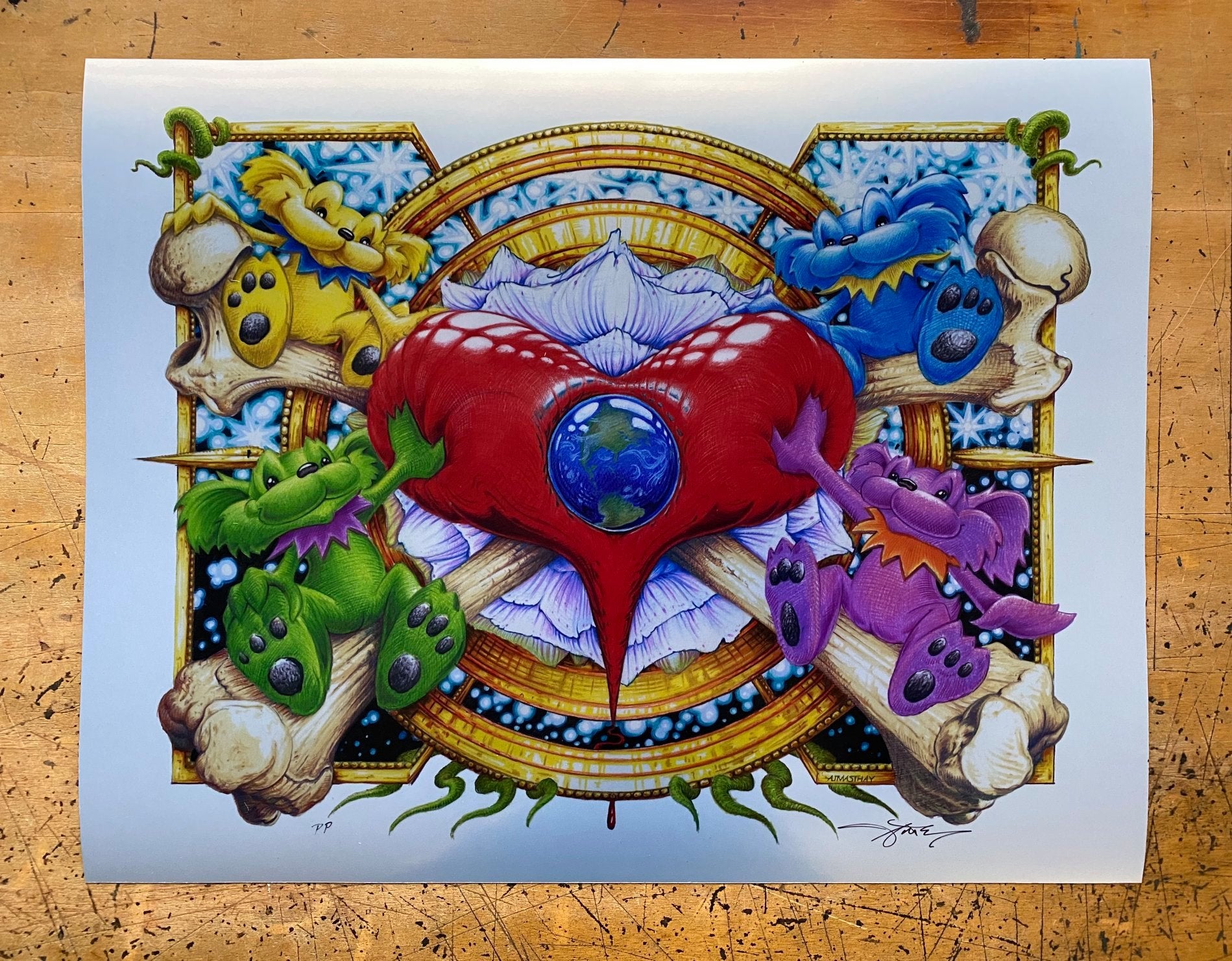 AJ Masthay "We Will Get By" Metallic Variant