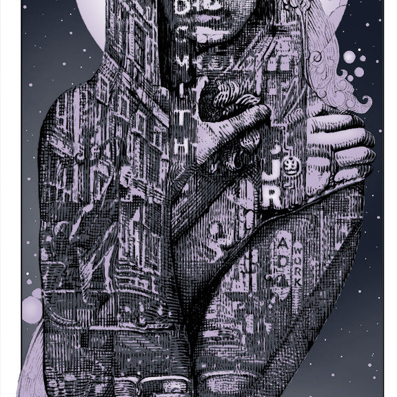 David Welker "Memphis Grrrl" Art Print
