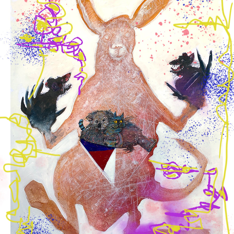 Joey Feldman "Mama Roo" Hand-Embellished Variant