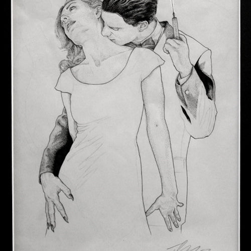 Timothy Pittides "Narcotic" Original Ink