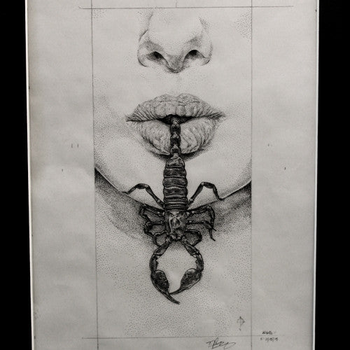 Timothy Pittides "No Greater Sin" Original Ink