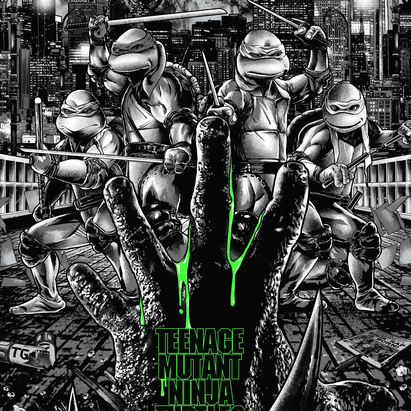 Anthony Petrie "TMNT 2: Secret of the Ooze" Variant