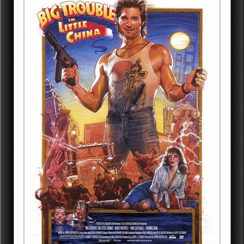 Drew Struzan "Big Trouble in Little China" Variant