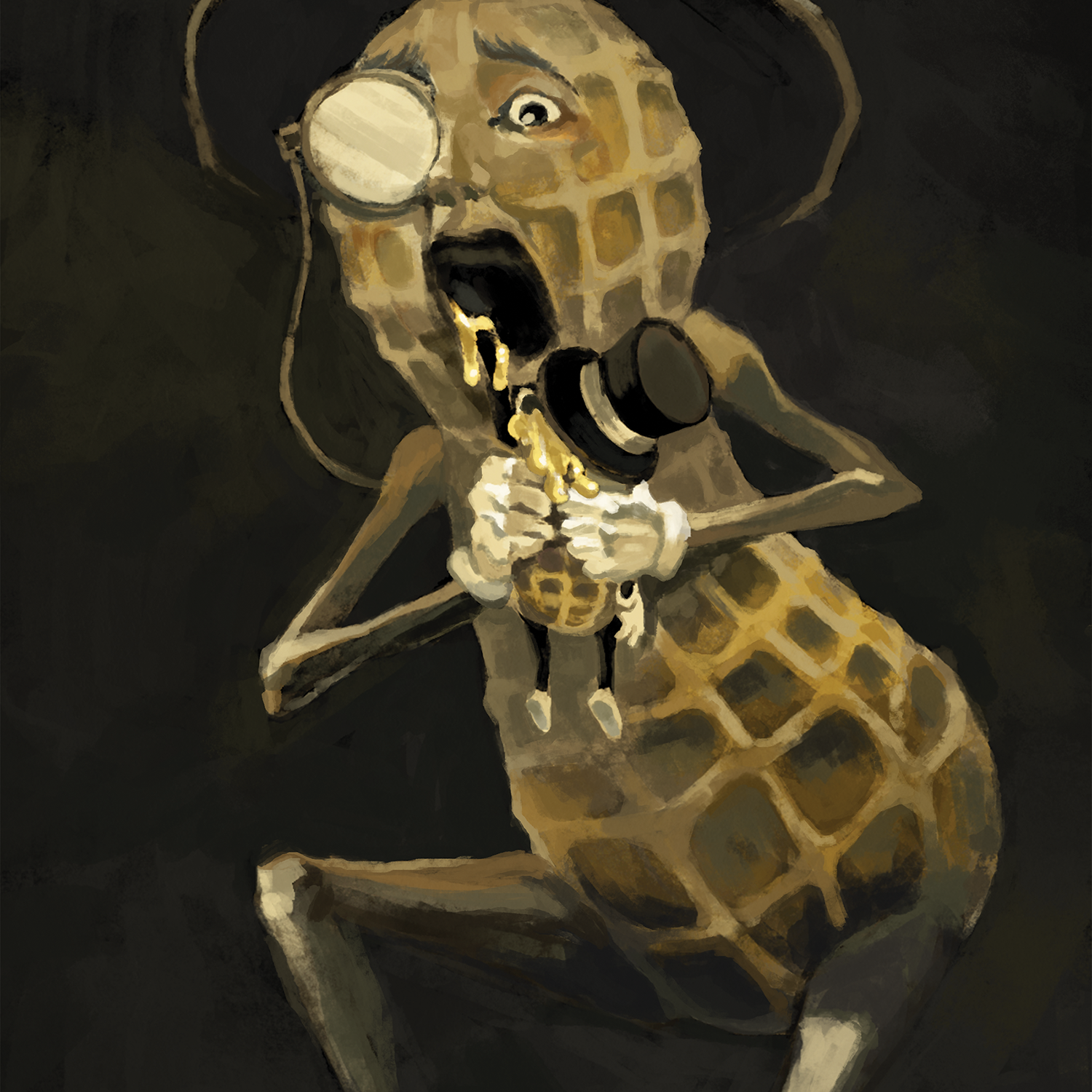 Nina Matsumoto "Peanut Devouring His Son"