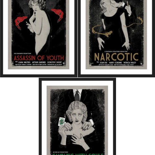 Timothy Pittides "Demon On Your Back" SET - Timed Edition