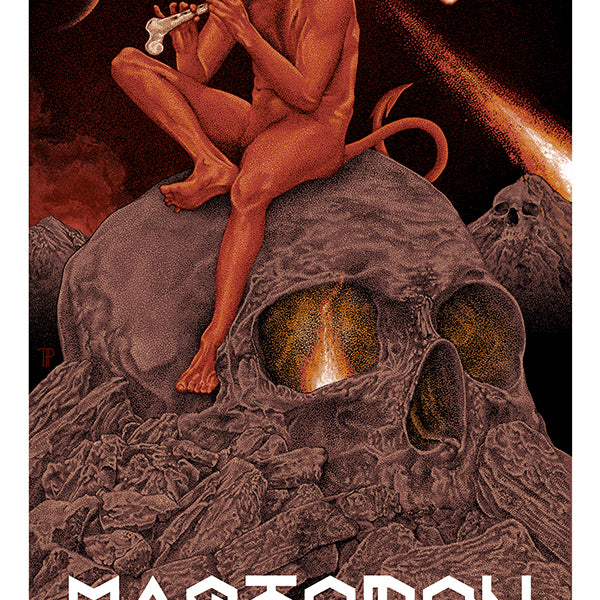 Timothy Pittides "Mastodon - Irving, TX" Red Dirt Edition