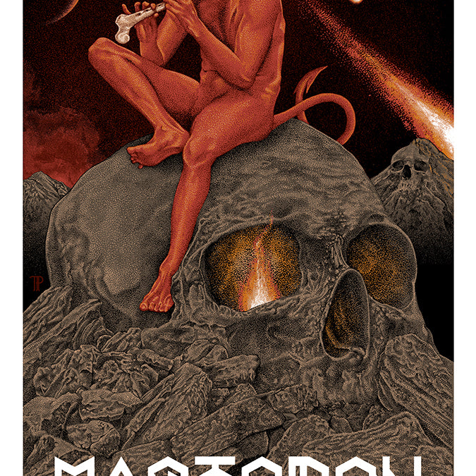 Timothy Pittides "Mastodon - Irving, TX" Show Edition