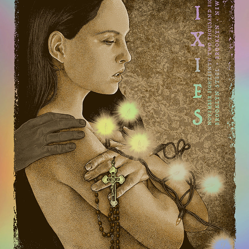 Timothy Pittides "Pixies - Surfer Rosa 30th Anniversary Show" Foil Variant