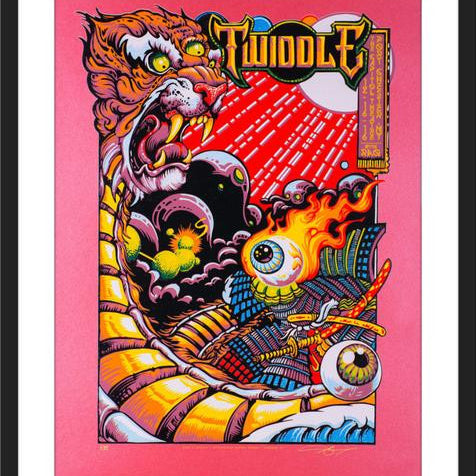 AJ Masthay "Twiddle - December 16th & 17th, 2016" Jupiter Stardreams Pearl Diptych SET