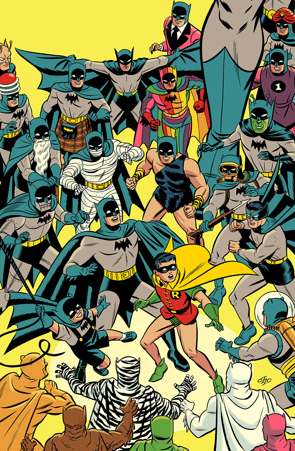 Michael Cho "Detective Comics Vol. 2 #1000" Yellow Variant