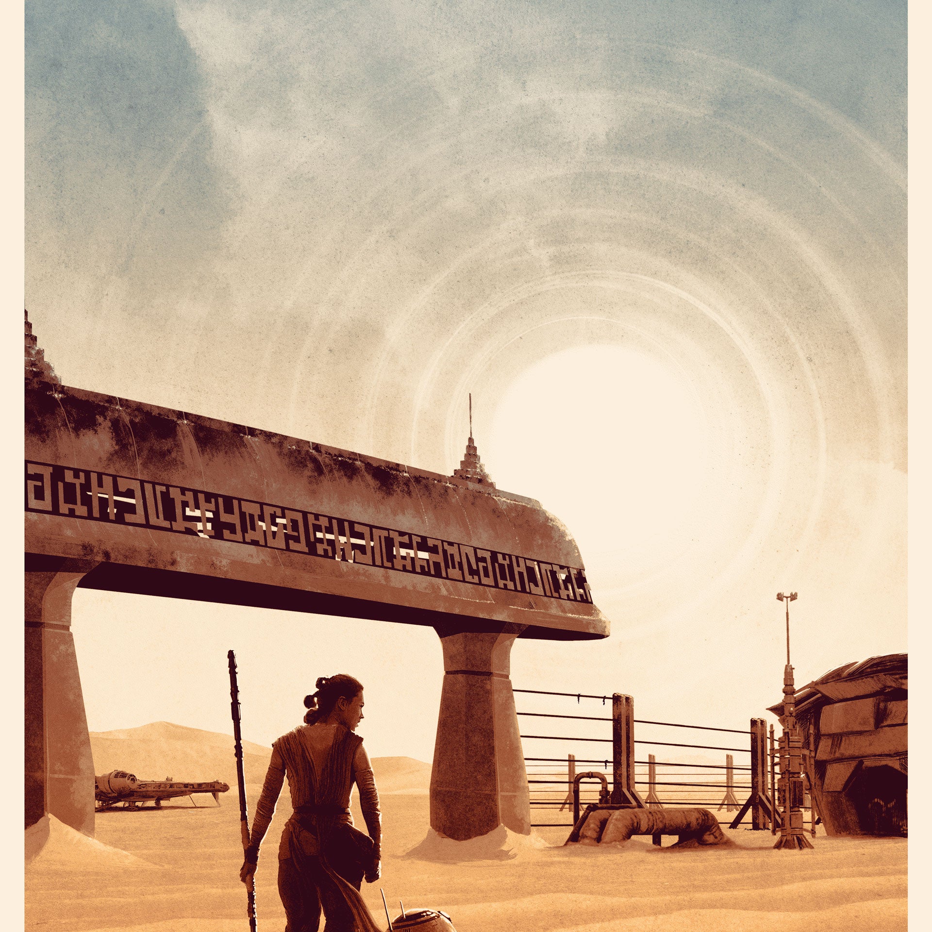 Matt Ferguson "Rey/BB-8"