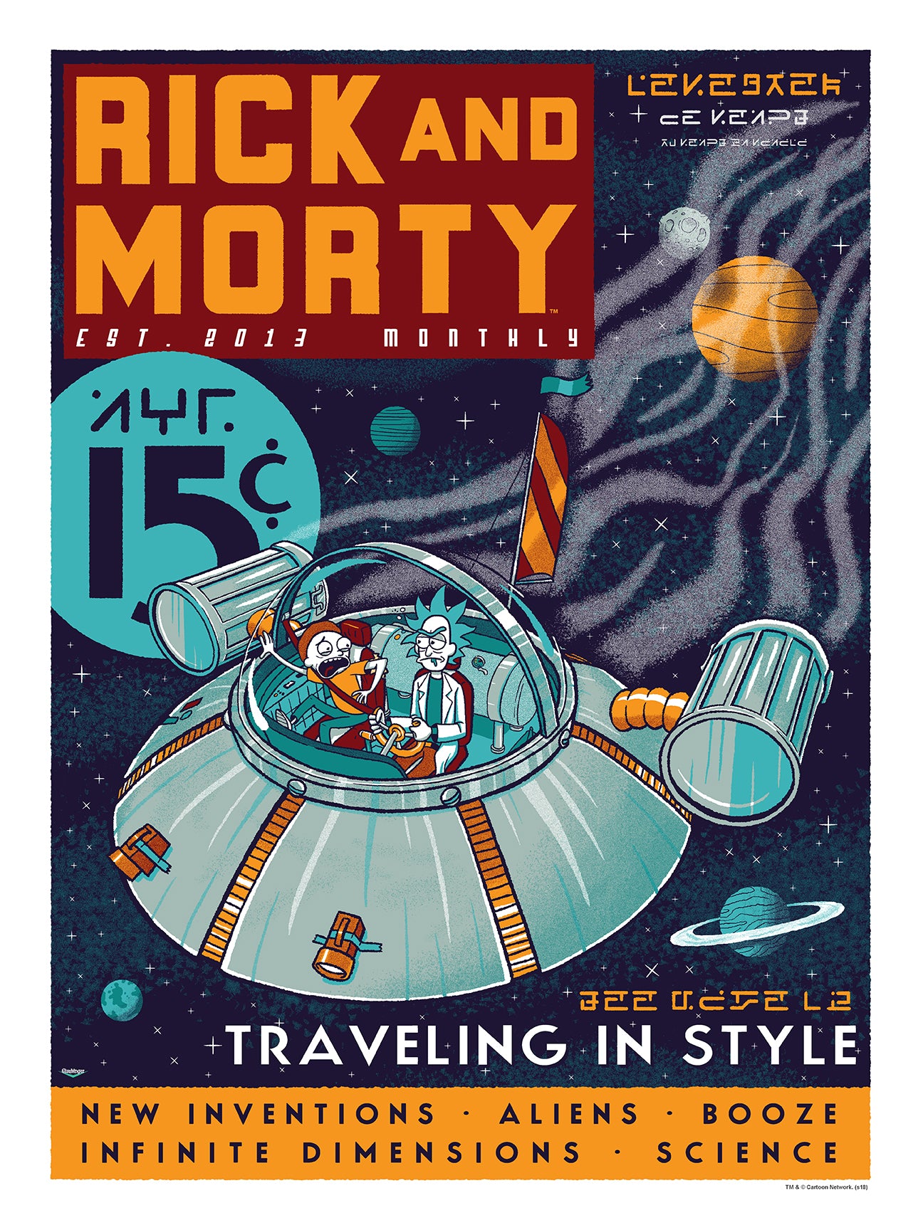 Ian Glaubinger "Rick & Morty: Traveling in Style"