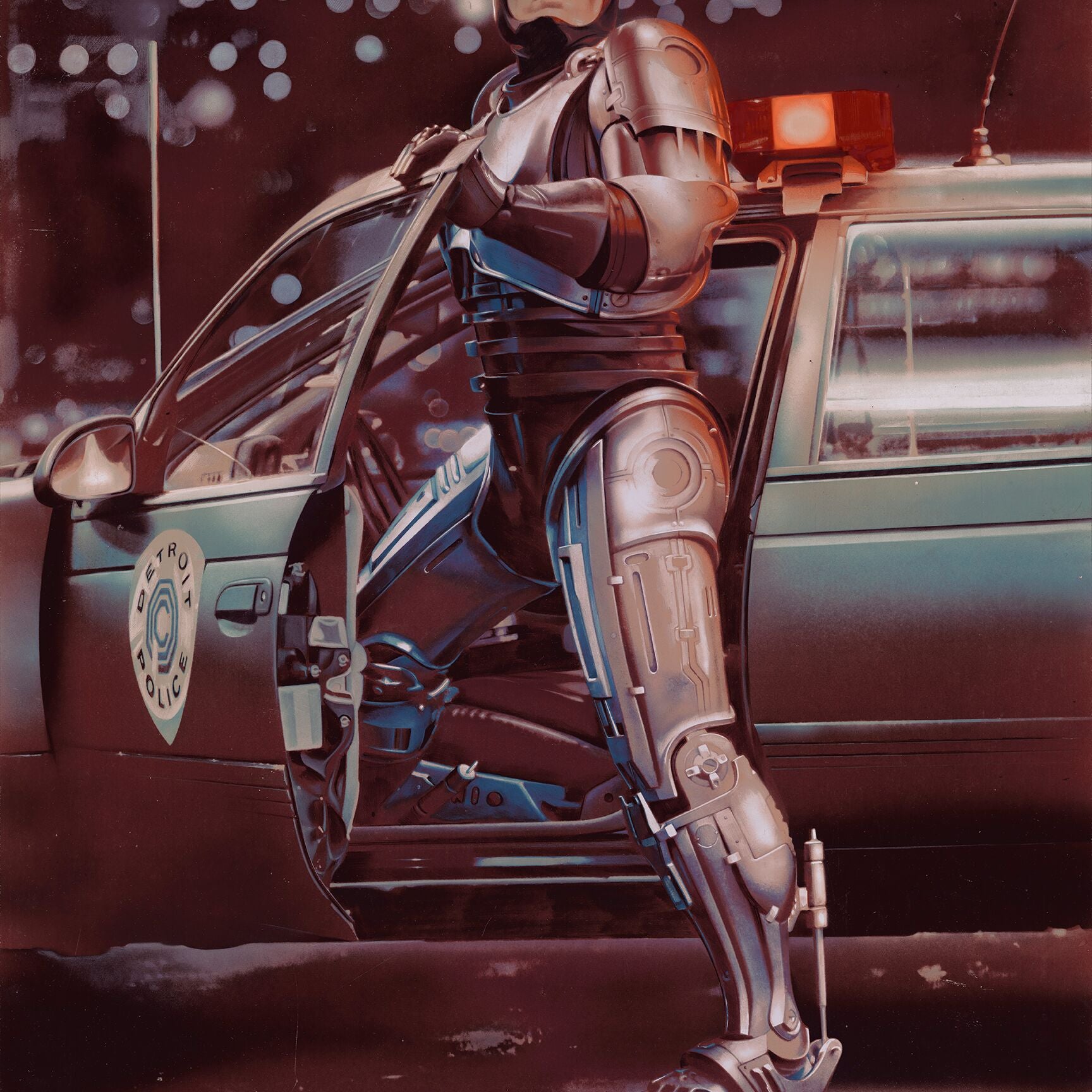 Mike Bryan "RoboCop" Art Print Foil Variant
