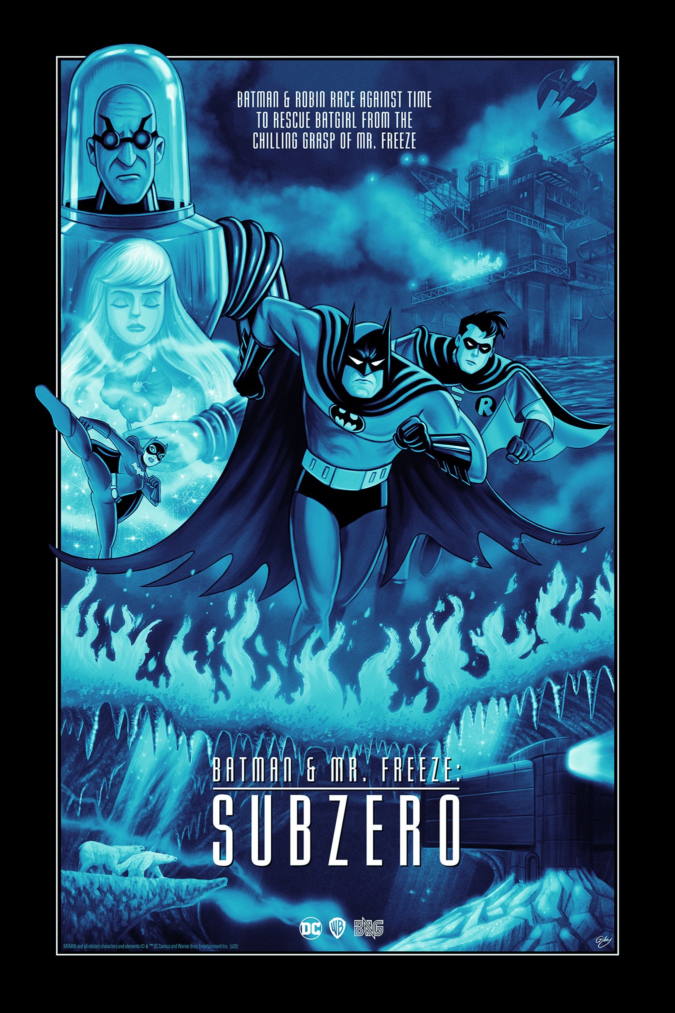Sam Gilbey "Batman & Mr. Freeze: Subzero" Variant