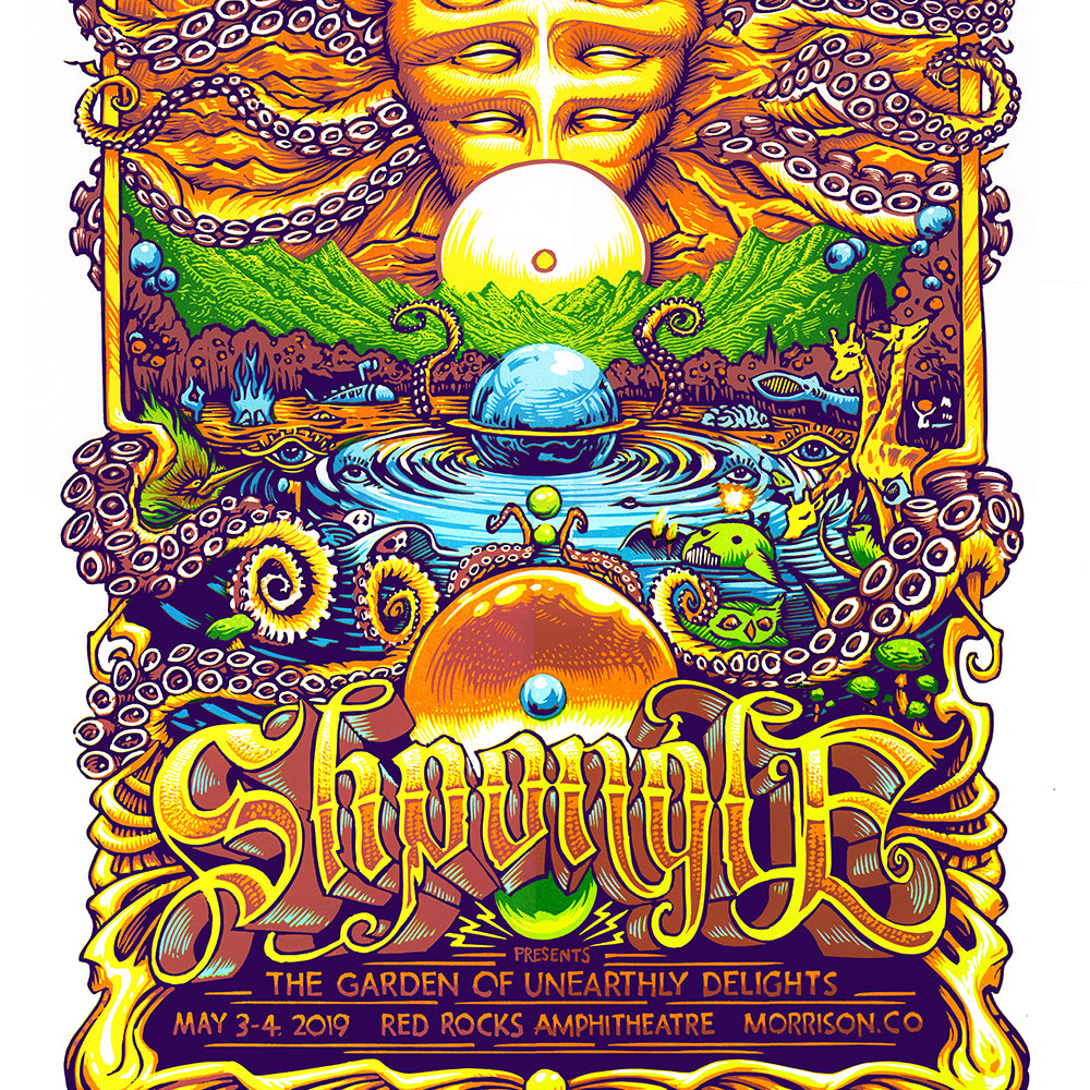 AJ Masthay "Shpongle - Red Rocks" Purple Colorway AE