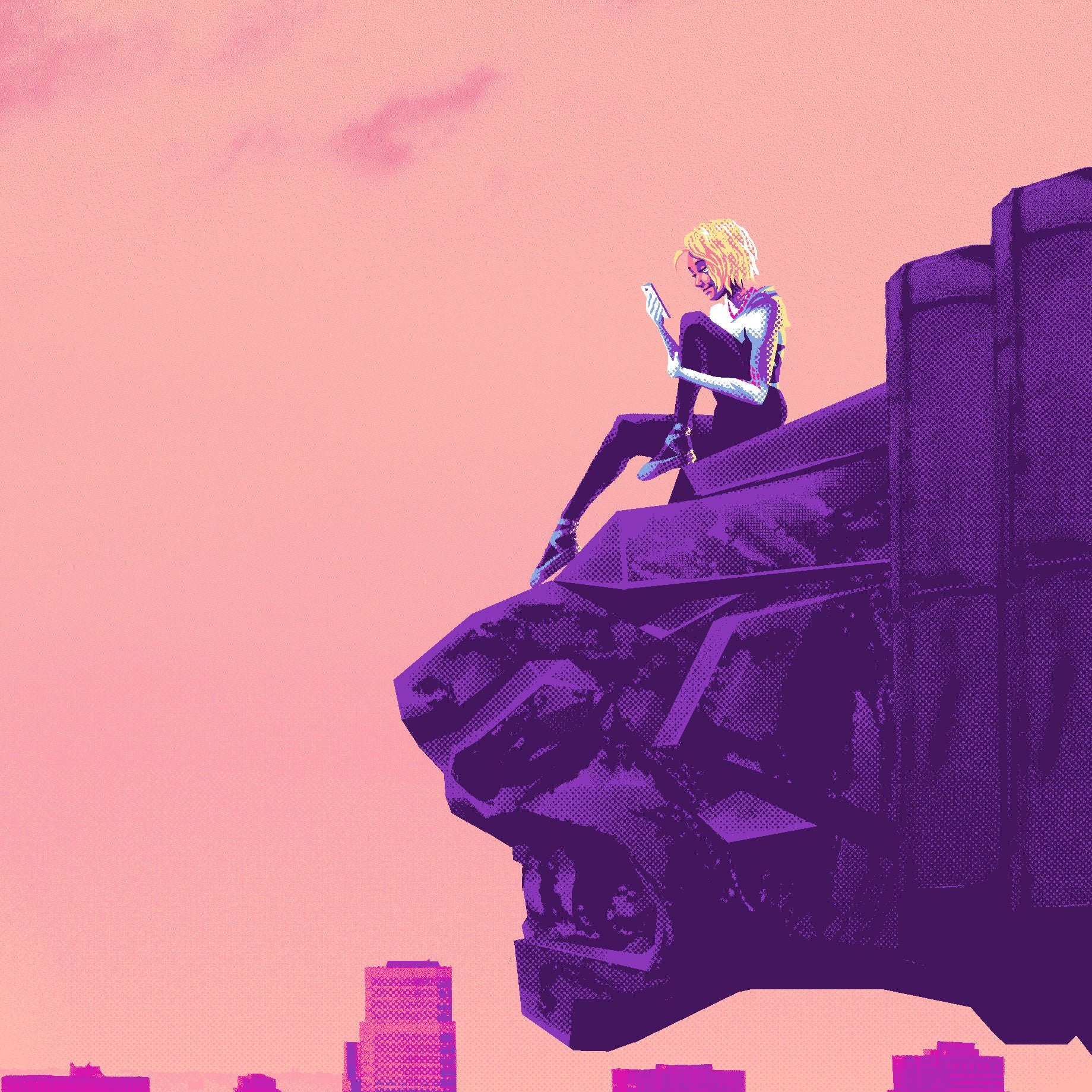 Mark Englert "The one and only Spider-Gwen" Timed Edition