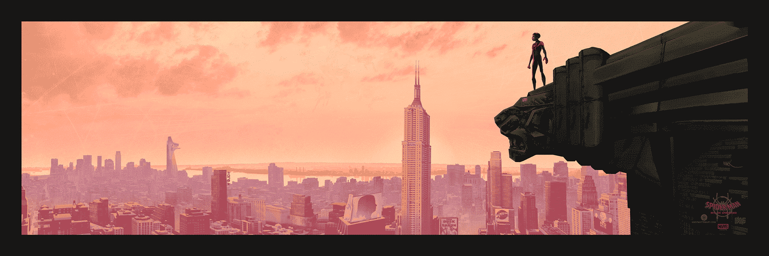 Mark Englert "Spider-man: Into The Spider-Verse" SET Timed Edition