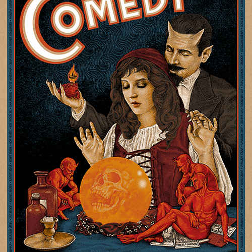 Timothy Pittides "SXSW Comedy Poster"