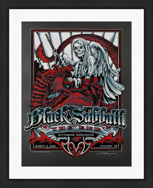 AJ Masthay "Black Sabbath - Calgary" OLD