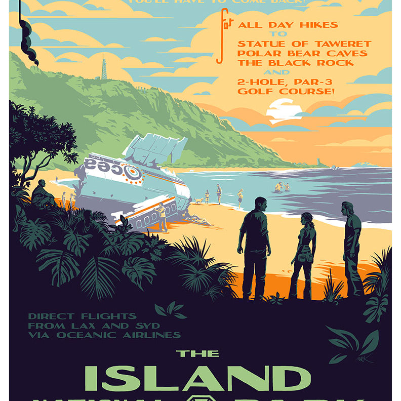 Mark Englert "The Island National Park" Charity Edition