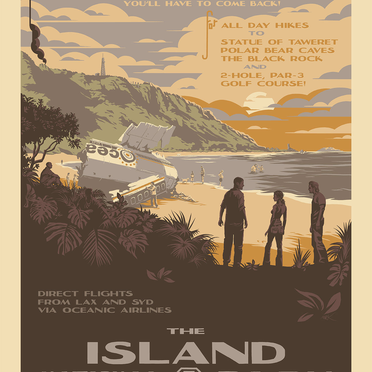 Mark Englert "The Island National Park" Variant