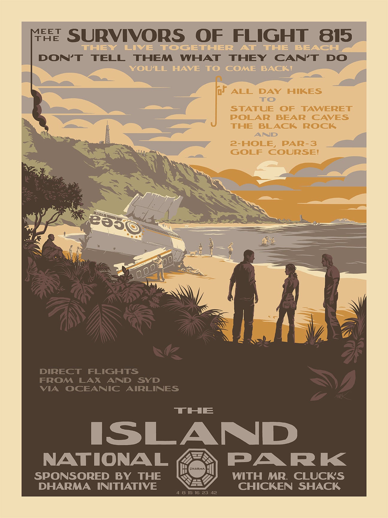 Mark Englert "The Island National Park" Variant