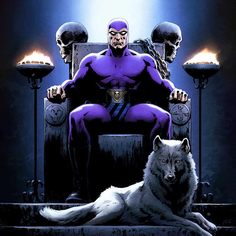 Henrk Sahlstrom "The Phantom - The Skull Cave" Art Print
