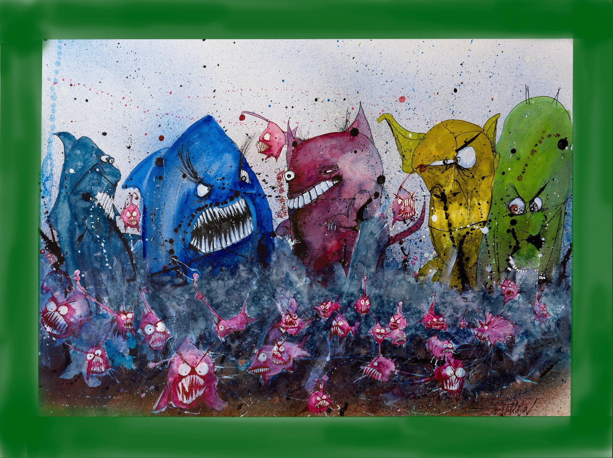 Joey Feldman "Serene Sea: The Titans" Hand Tinted Edition