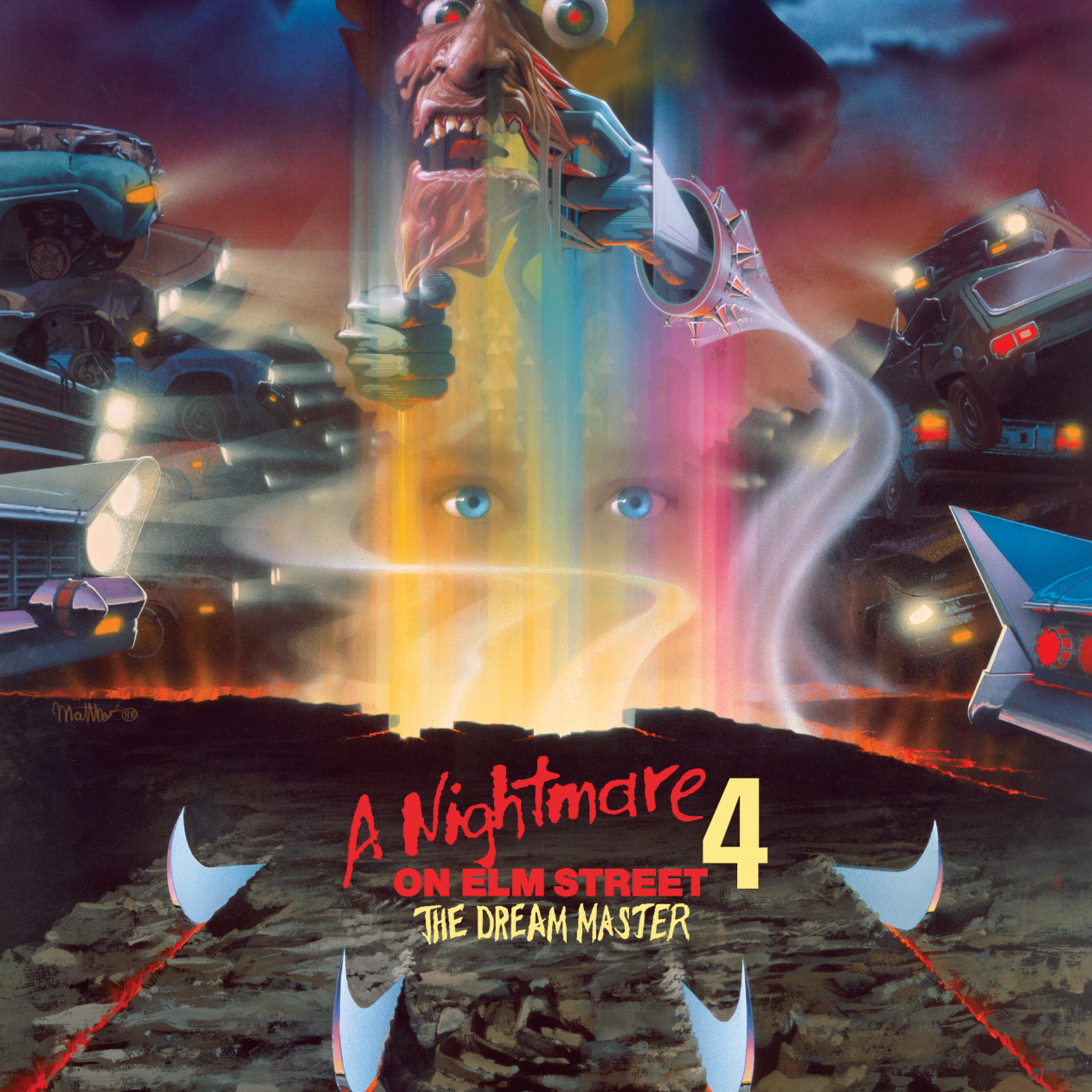 Matthew Peak "A Nightmare on Elm Street 4: The Dream Master" AP
