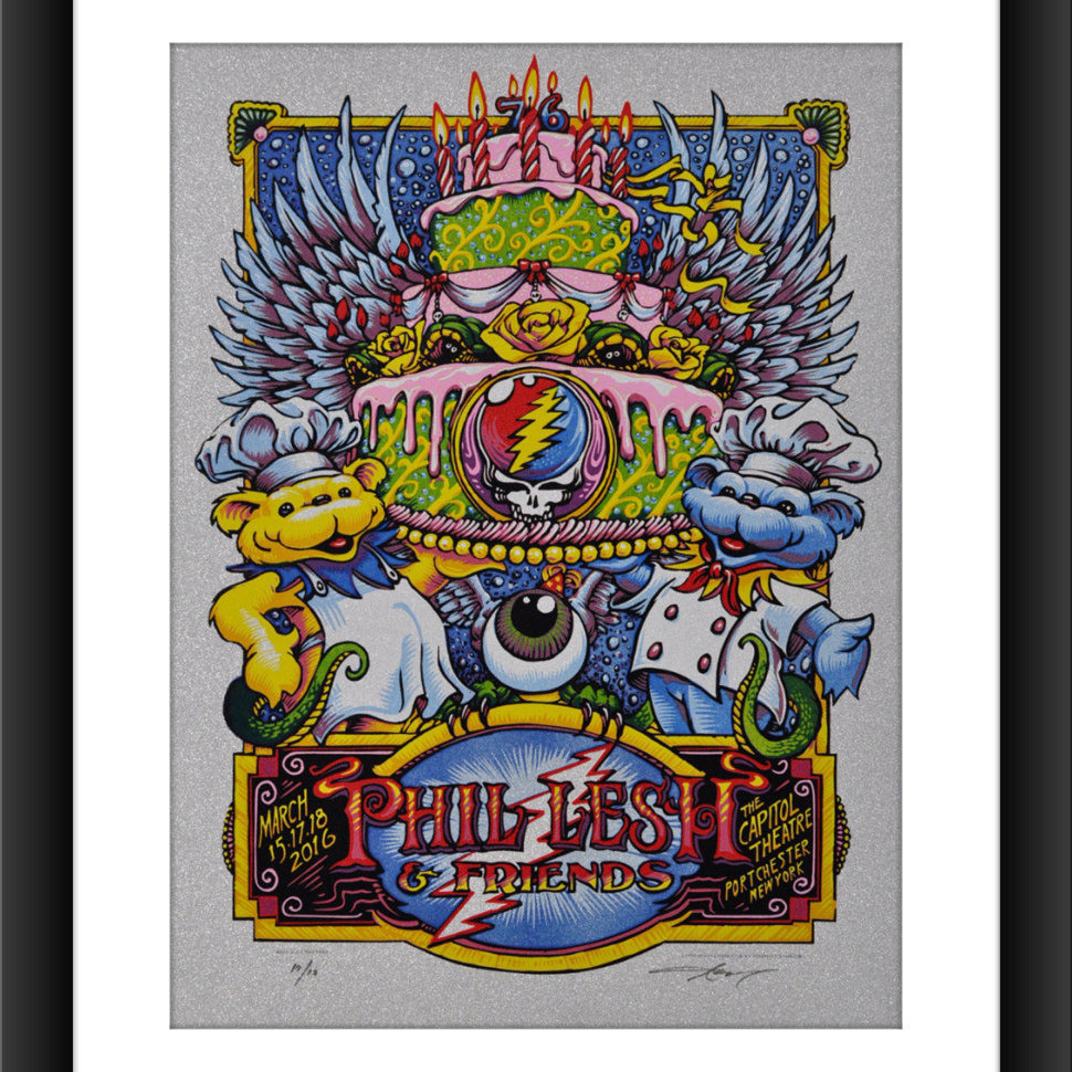 AJ Masthay "Phil Lesh & Friends - Capitol Theatre" Diamond Foil