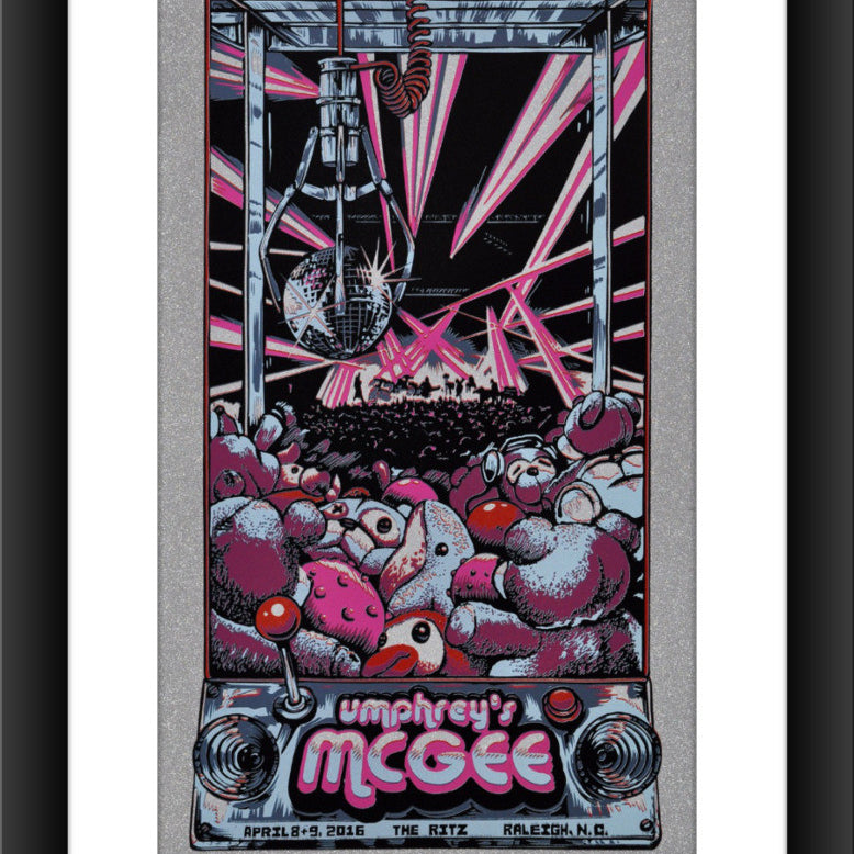 AJ Masthay "Umphrey's McGee - Raleigh, NC" Diamond Foil