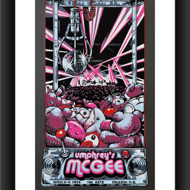 AJ Masthay "Umphrey's McGee - Raleigh, NC" Onyx Pearl