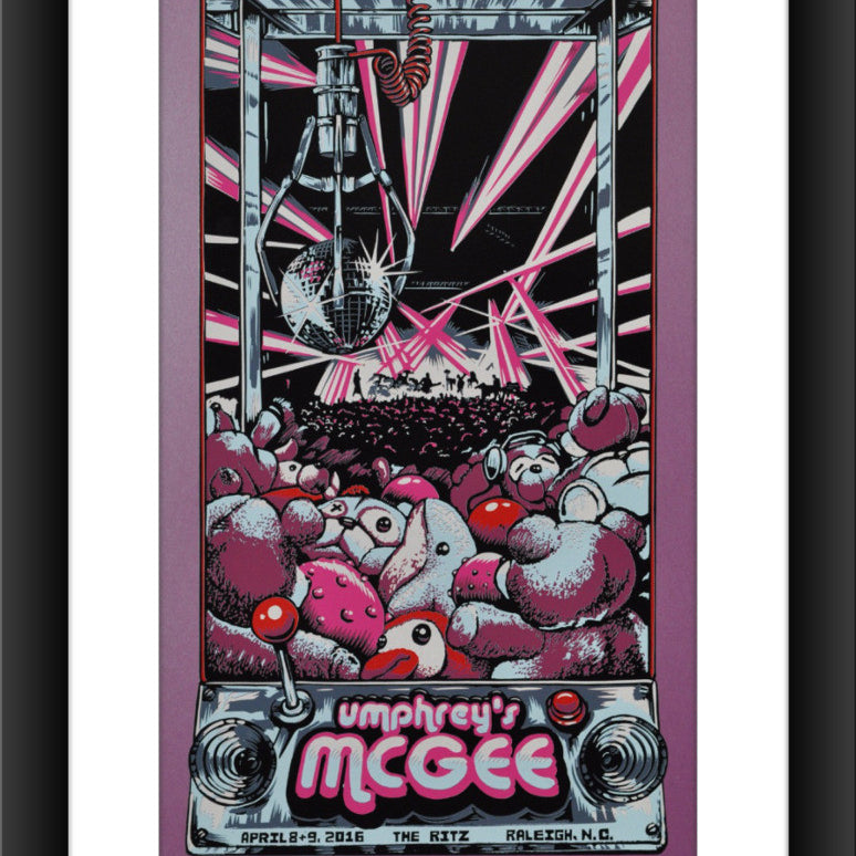 AJ Masthay "Umphrey's McGee - Raleigh, NC" Purple Pearl