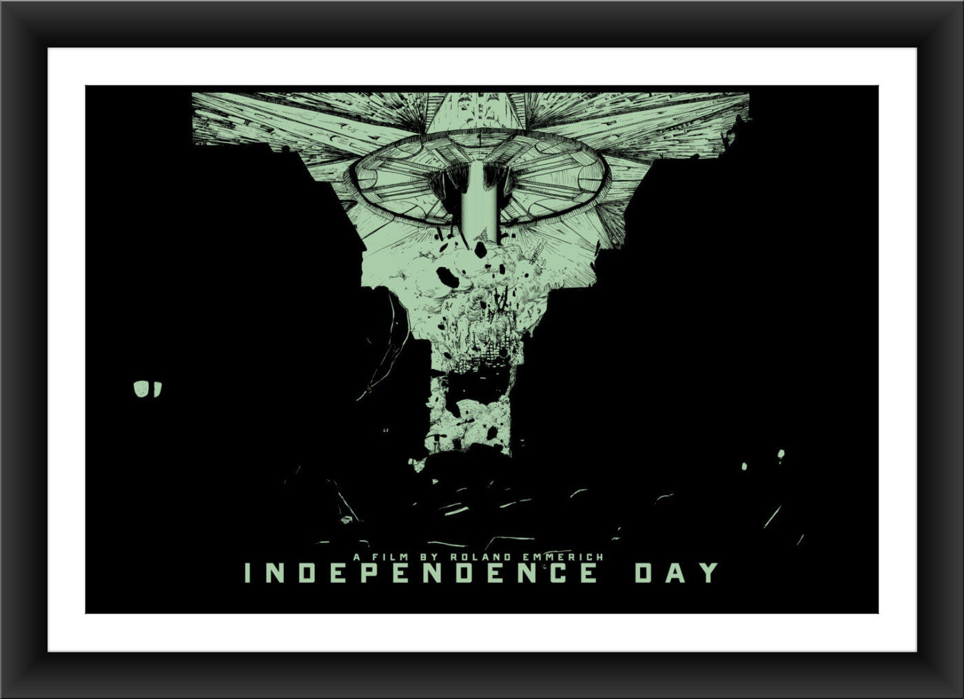 David Kloc "Independence Day" Official 20th Anniversary Print