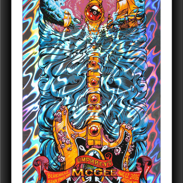 AJ Masthay "Umphrey's McGee - Boston" Lava Foil