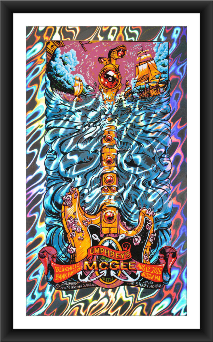 AJ Masthay "Umphrey's McGee - Boston" Lava Foil