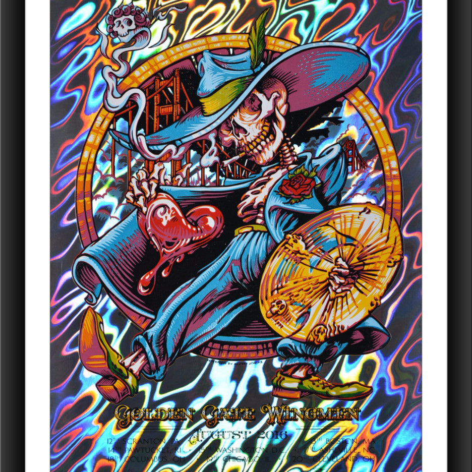 AJ Masthay "Golden Gate Wingmen" Lava Foil