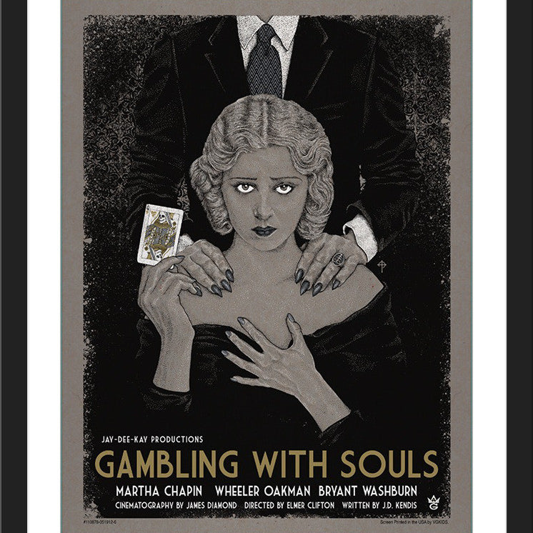 Timothy Pittides "Gambling With Souls" Gallery Variant