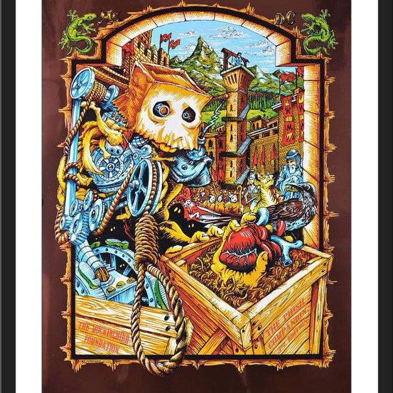 AJ Masthay x Mockingbird Foundation "No Future at All" Copper Foil