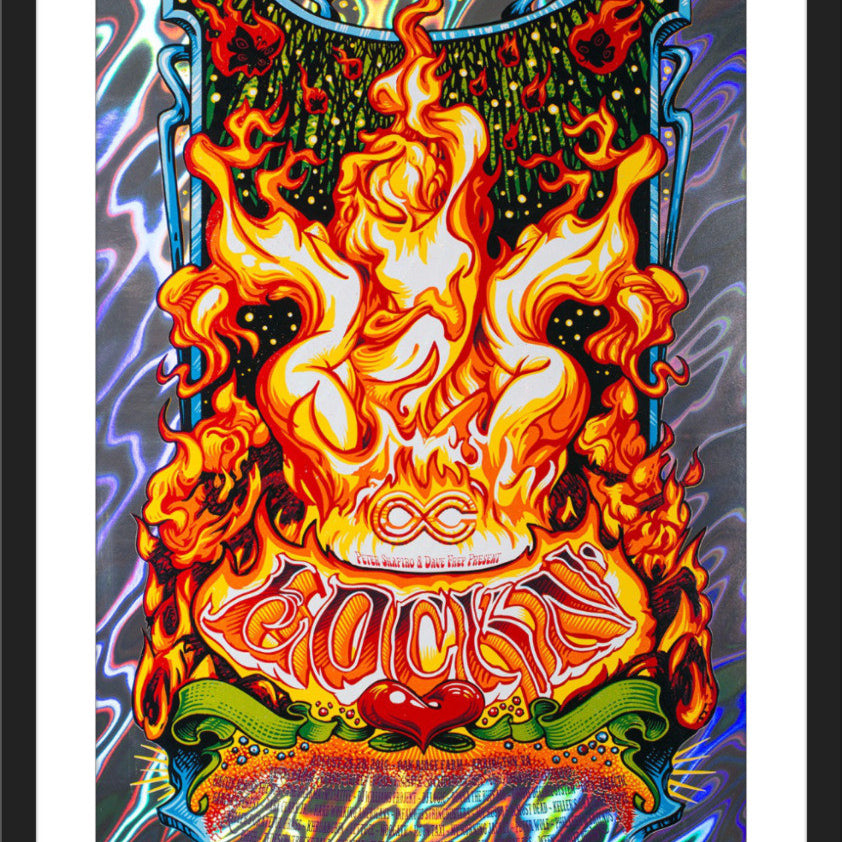 AJ Masthay "Lockn' Music Festival - Sirens Song" Lava Foil