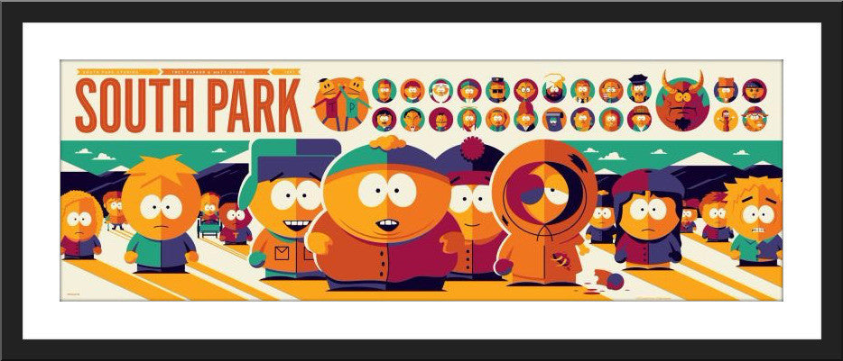 Tom Whalen "South Park" Variant