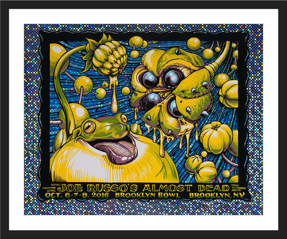 AJ Masthay "JRAD - Brooklyn Bowl" Big Dots Foil