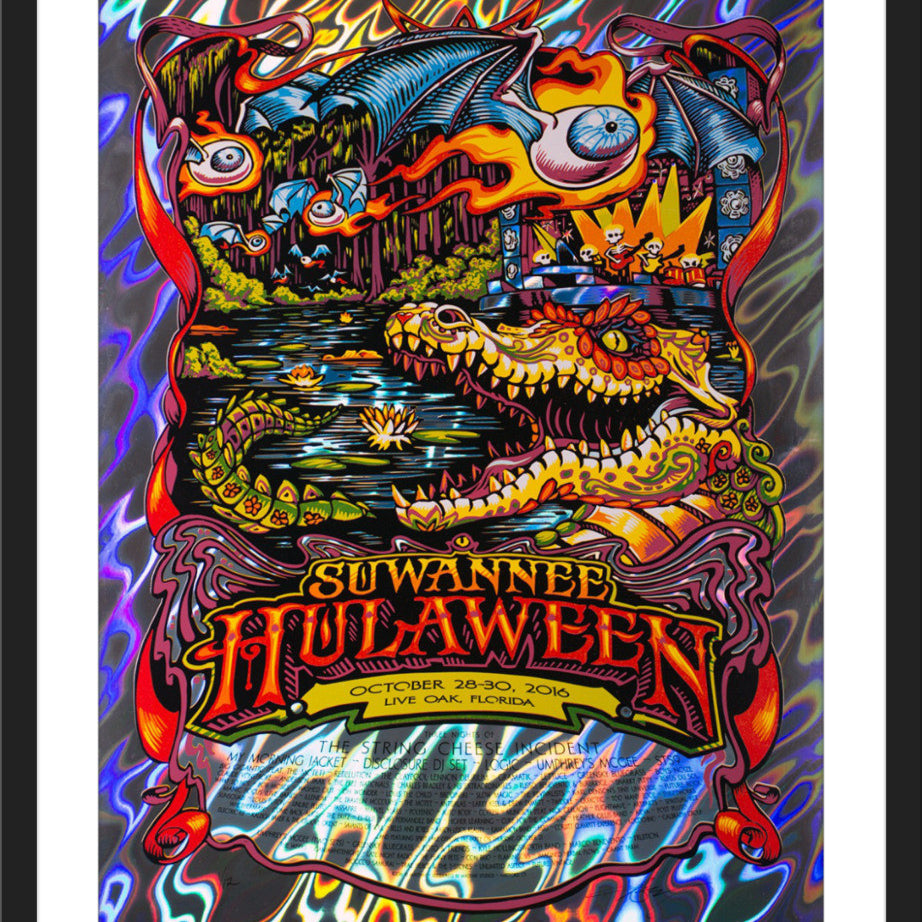 AJ Masthay "Suwannee Hulaween" Lava Foil