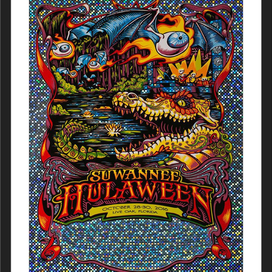 AJ Masthay "Suwannee Hulaween" Big Dots Foil