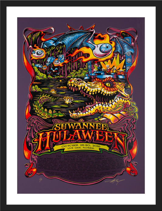 AJ Masthay "Suwannee Hulaween" Purple Pike